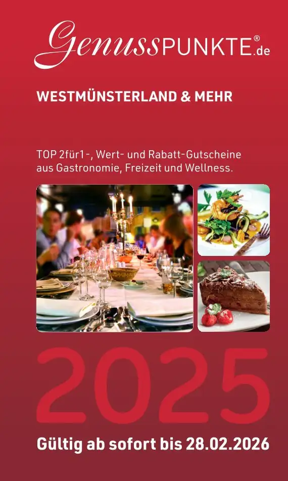 Gutscheinbuch Westmünsterland 2025