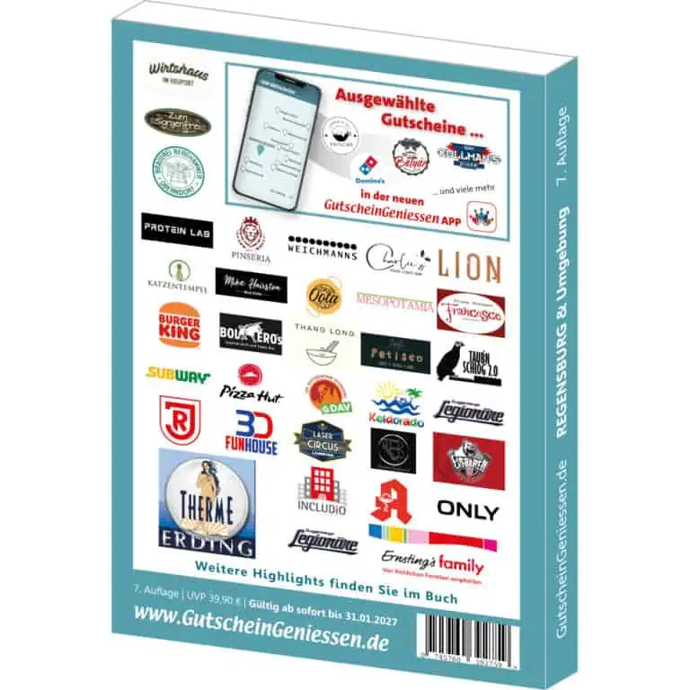 Gutscheinbuch Regensburg 2026 Gutscheinbuch Regensburg 2026