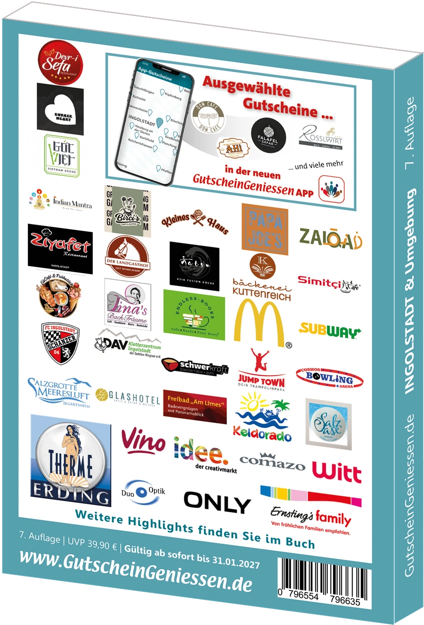 Gutscheinbuch Ingolstadt 2026 Gutscheinbuch Ingolstadt 2026