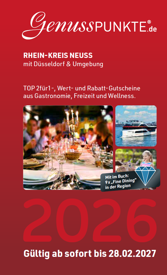 Gutscheinbuch Neuss 2026 Gutscheinbuch Neuss 2026