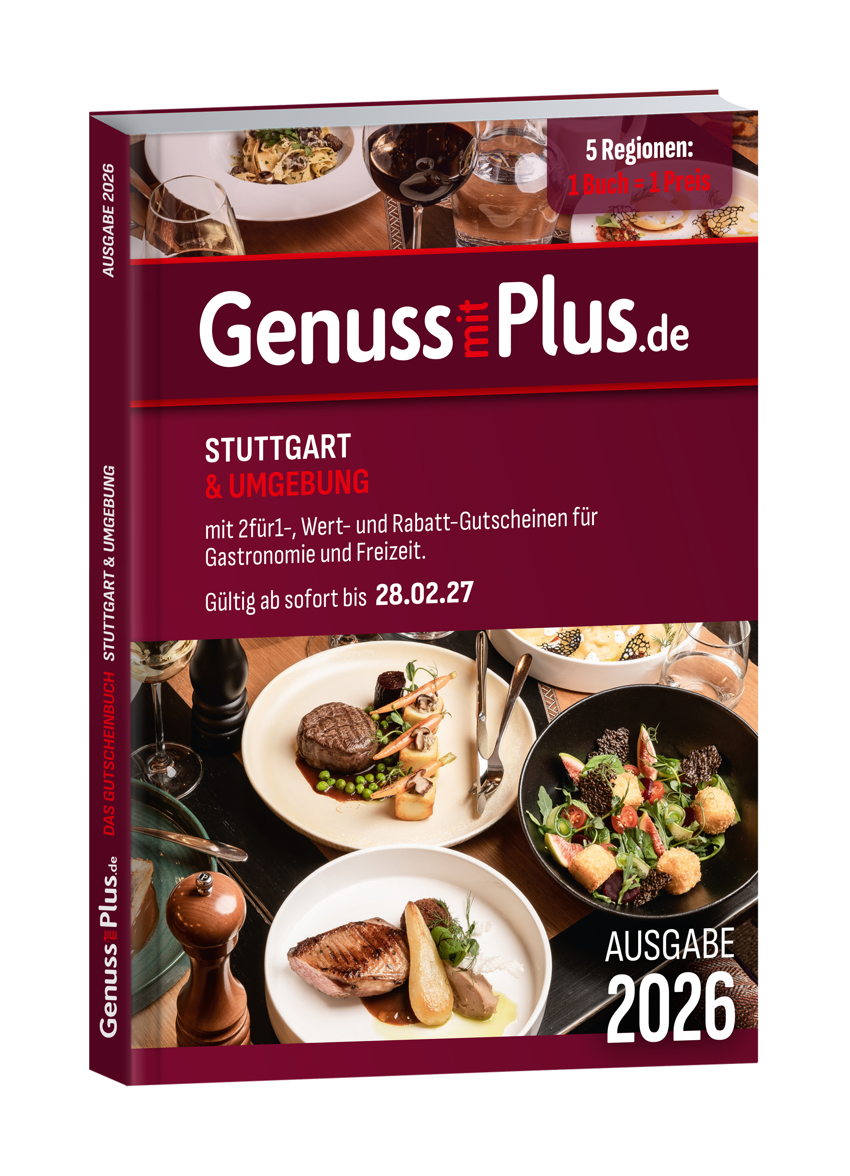 Gutscheinbuch Stuttgart 2026 Gutscheinbuch Stuttgart 2026