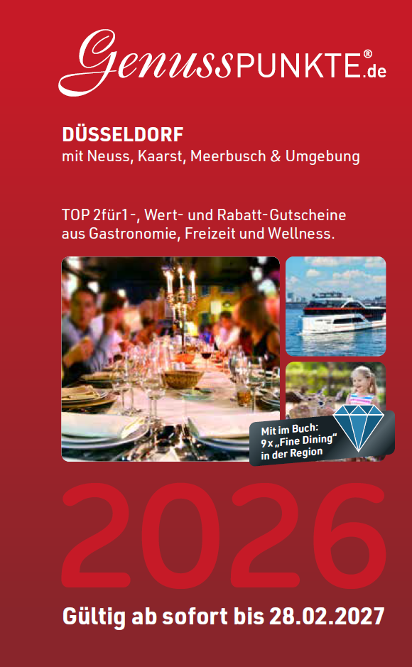 Gutscheinbuch Düsseldorf 2026