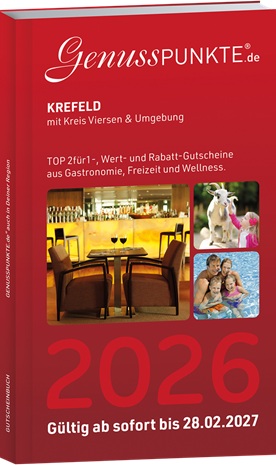 Gutscheinbuch Krefeld 2026 Gutscheinbuch Krefeld 2026
