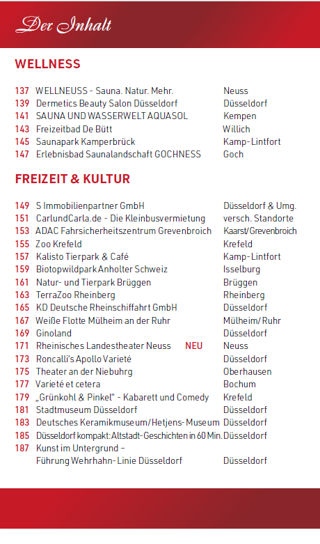 Gutscheinbuch Düsseldorf 2026